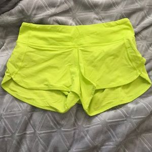 Lululemon Speed Shorts